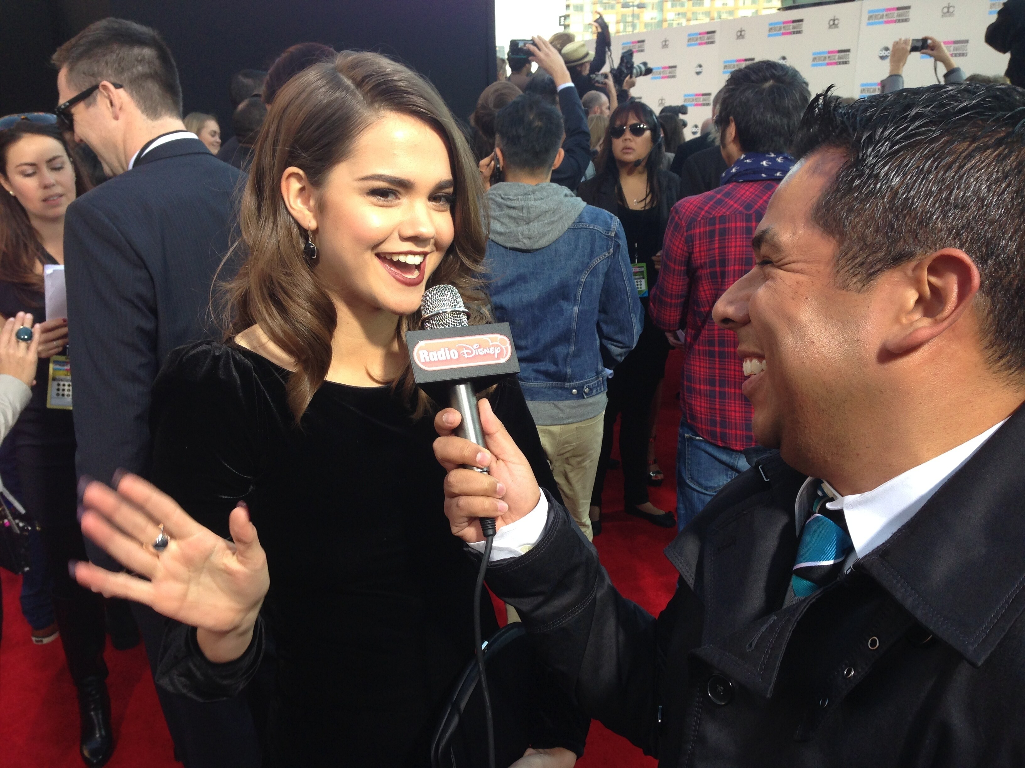 Maia Mitchell at the American Music Awards