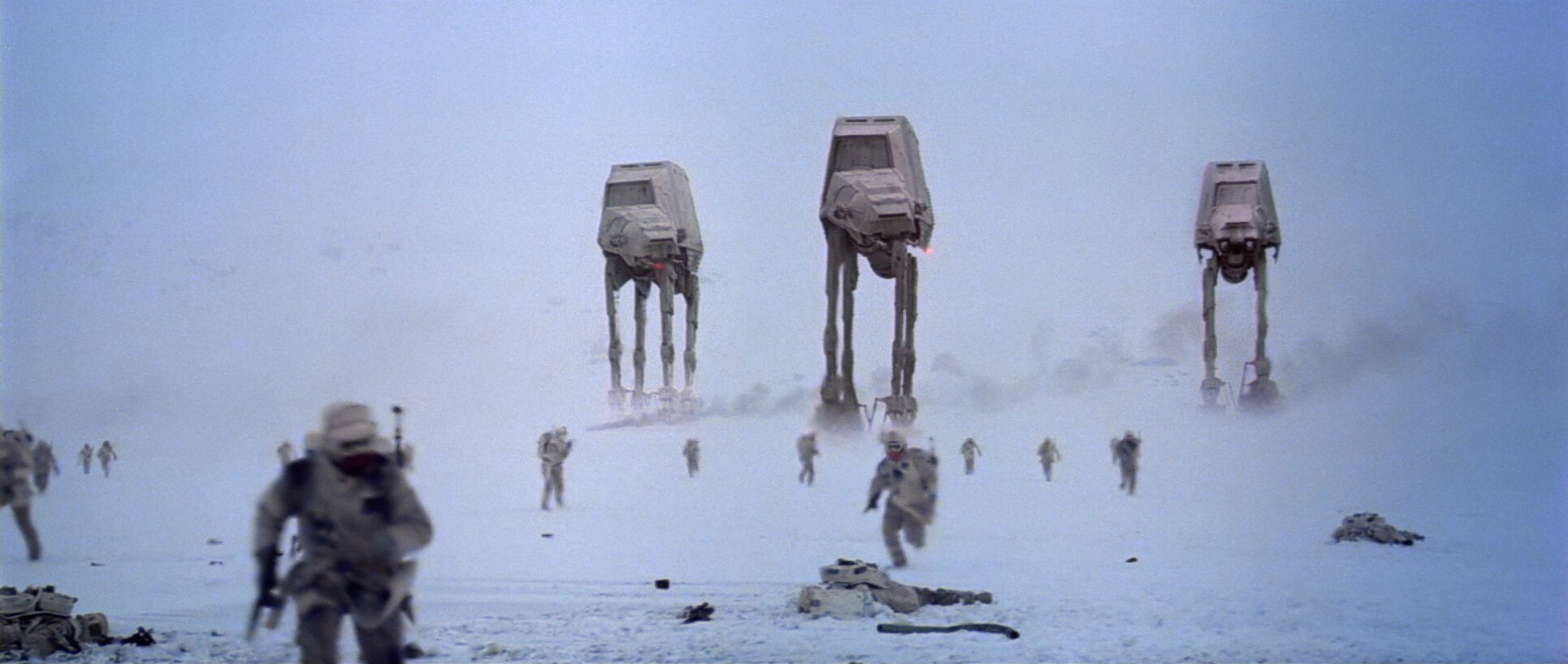 The rebels had barely settled in on Hoth when the Empire discovered their base and stormed it wit...