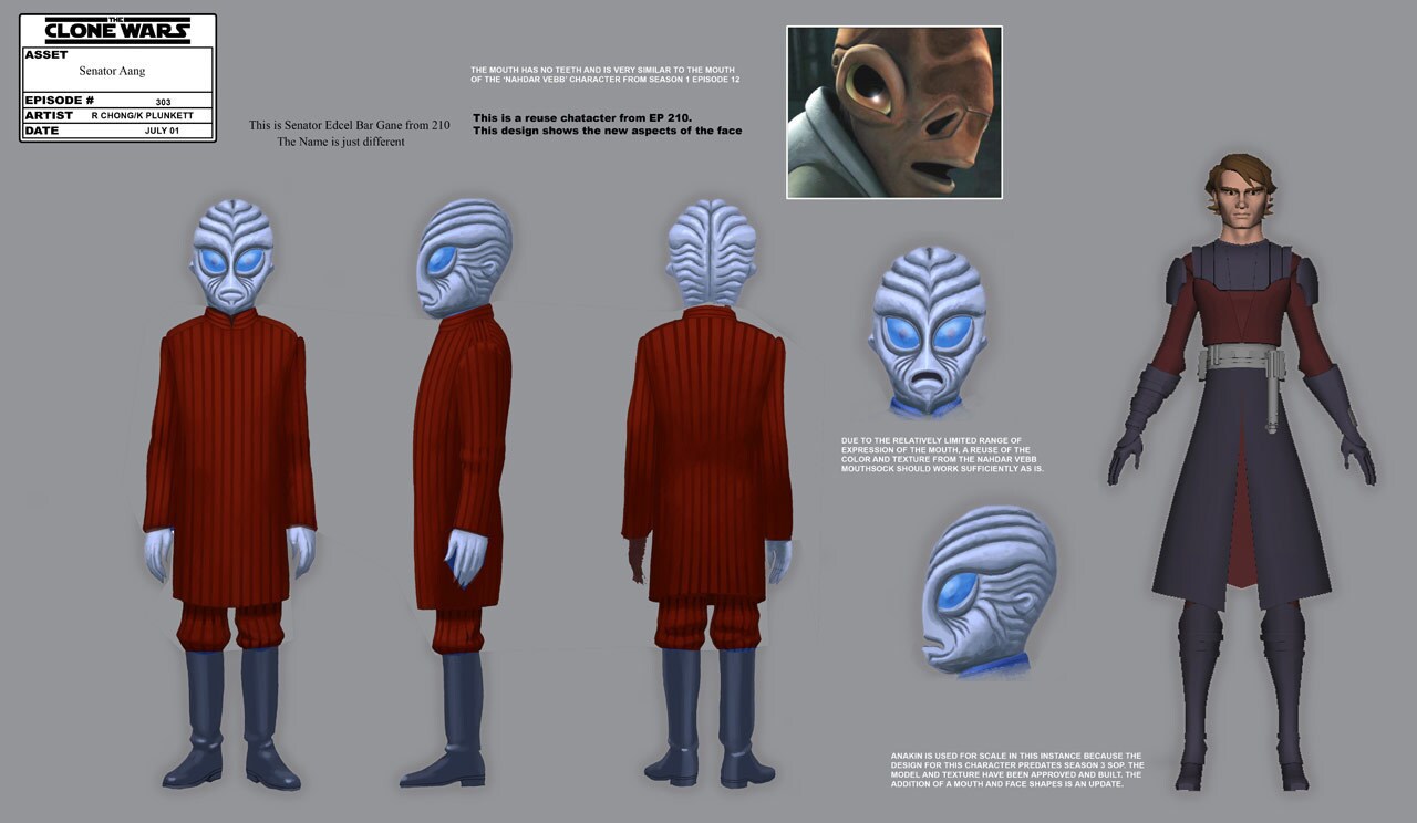 Concept design for Senator Aang