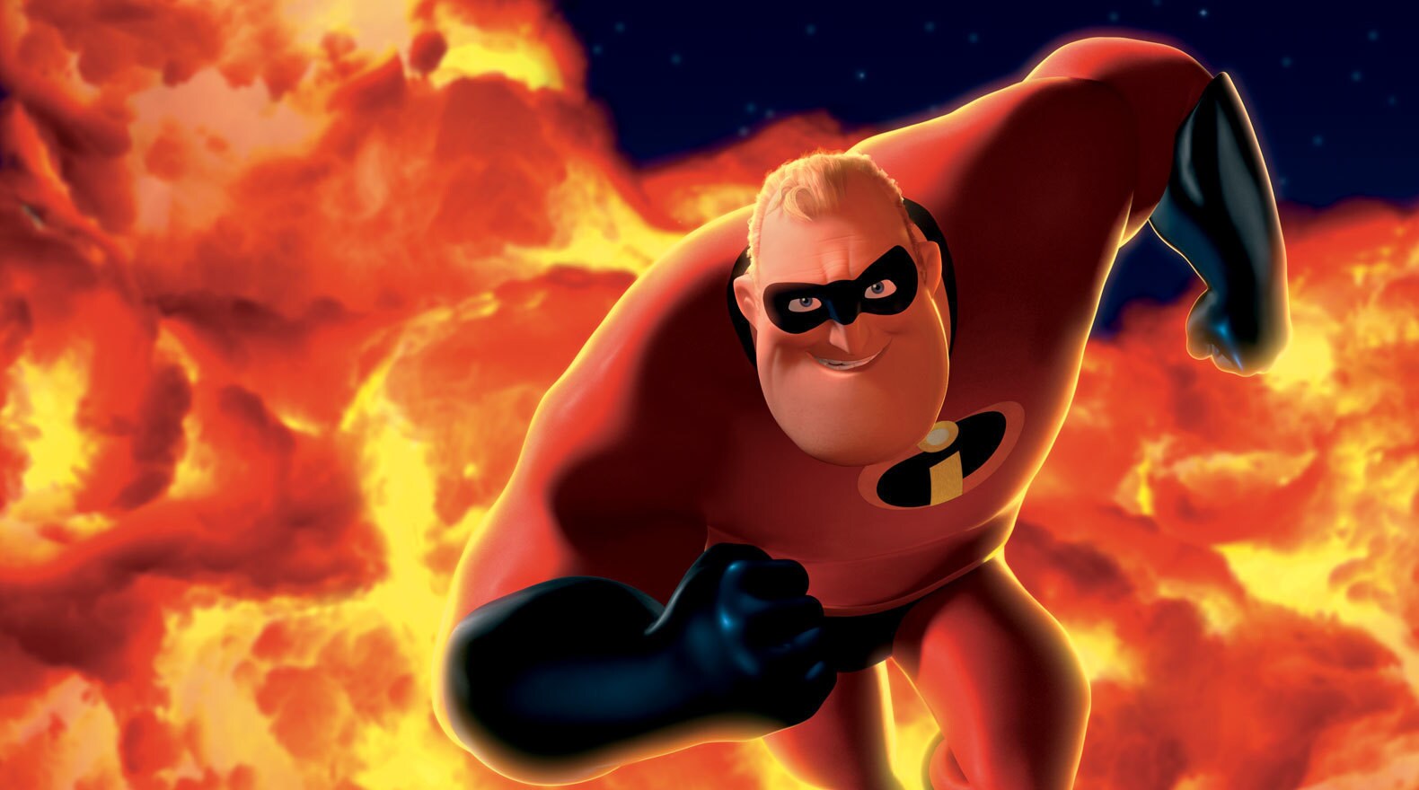 Mr. Incredible from the movie "The Incredibles"