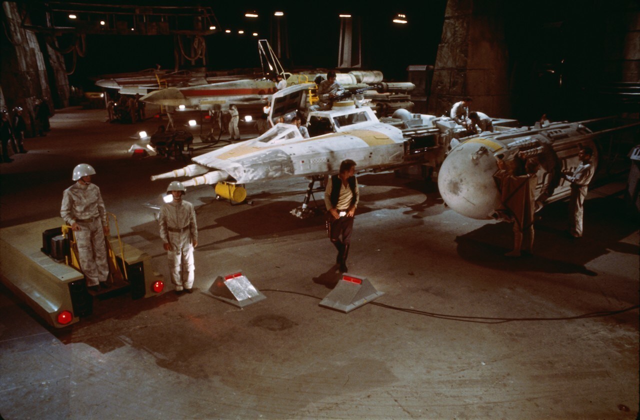 Years later, stripped-down Y-wings were part of the complement of starfighters assigned to the re...