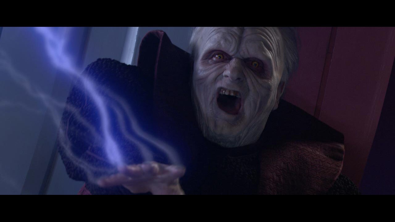 Mace Windu arranged a posse of Jedi Masters to confront Darth Sidious and arrest him. The Sith Lo...