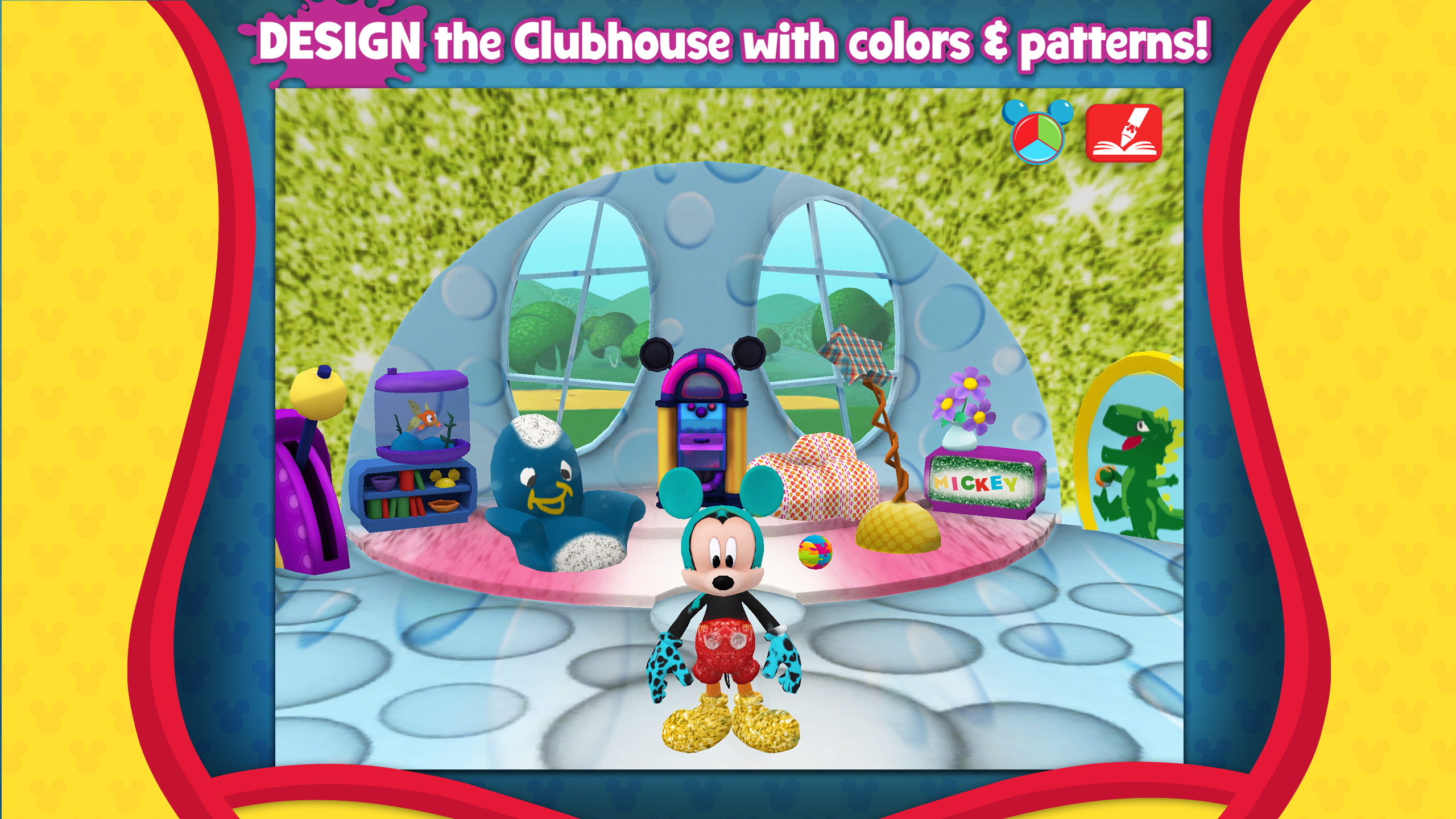 Mickey's Paint and Play Gallery | Disney LOL