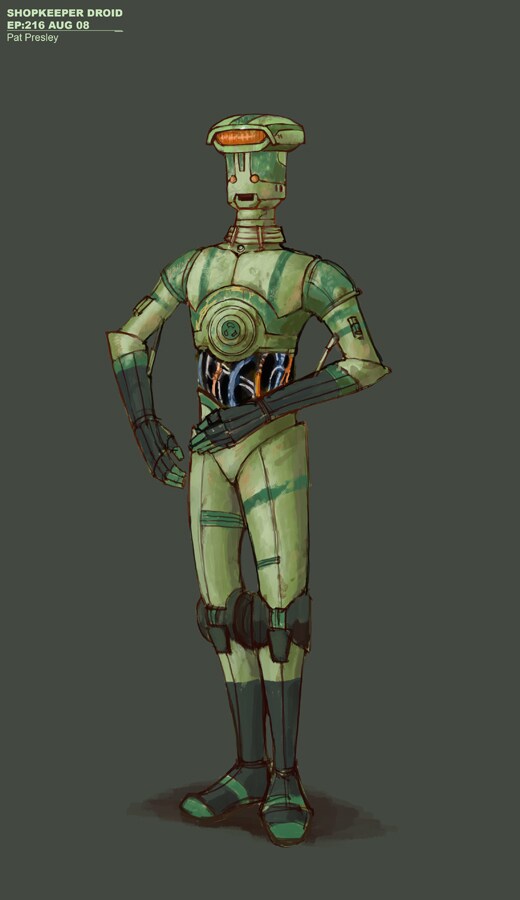 Shopkeeper droid final design