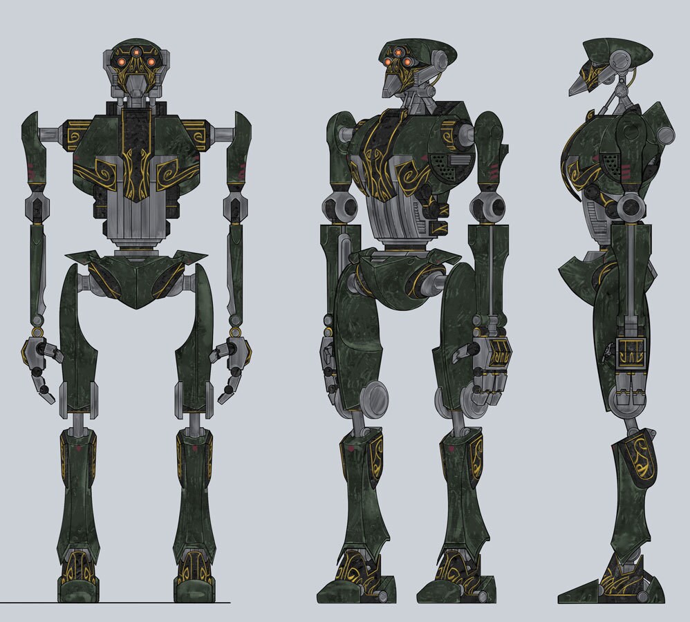 General Kalani is the first super tactical droid seen in the series. A more robust version of the...