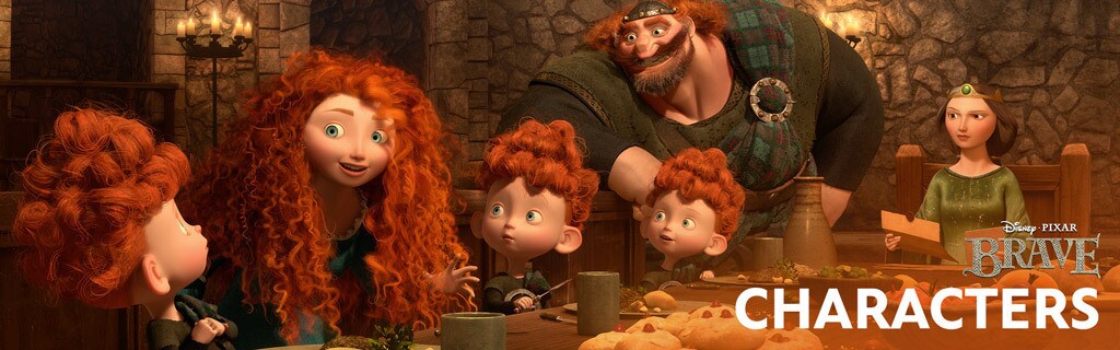 Brave Characters  Disney Movies