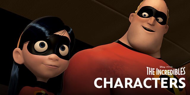 Characters The Incredibles Disney Movies