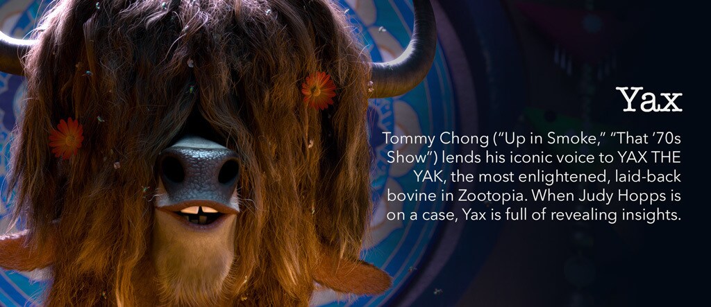 Zootopia - Yax Character - ID
