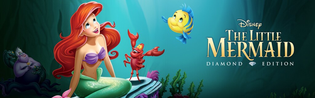 Little Mermaid Movie Home Hero