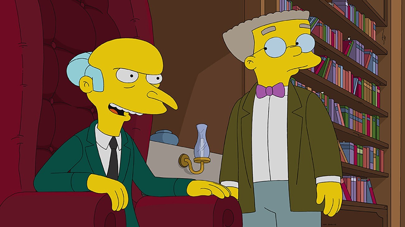 Sr. Burns y Smithers Sr. Burns y Smithers