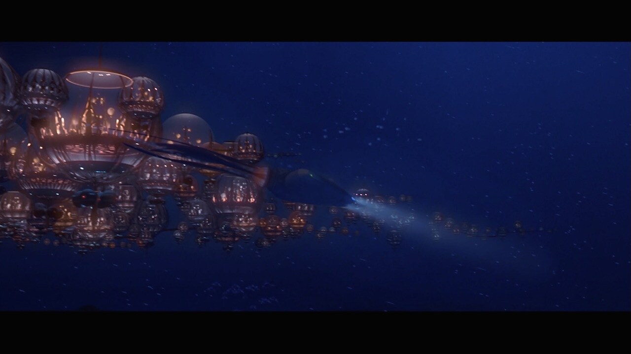 The Jedi and Jar Jar left Otoh Gunga in a bongo submersible. But the way to Theed was dangerous –...