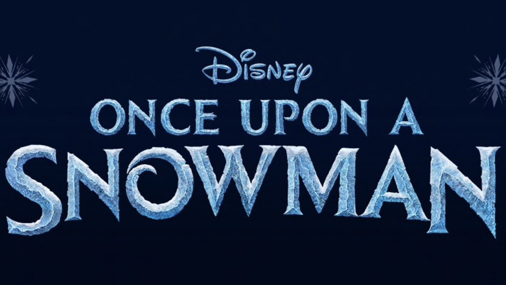 Once Upon a Snowman Logo