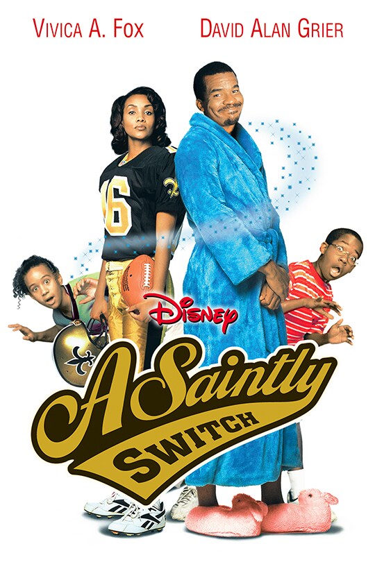 Vivica A. Fox, David Alan Grier, Disney's A Saintly Switch movie poster