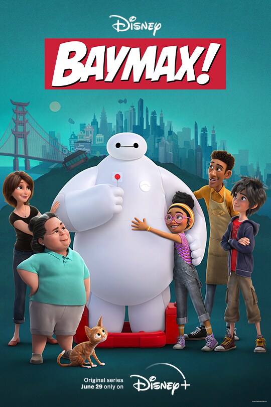 Disney | Baymax! | Original series June 29 only on Disney+ | movie poster