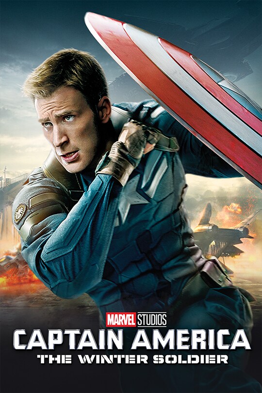 Marvel Studios | Captain America: The Winter Soldier movie poster image of Chris Evans as Steve Rogers/Captain America.