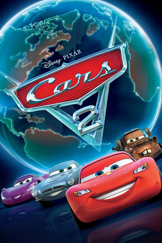 Cars kids movie tow mater on logo Poster for Sale by