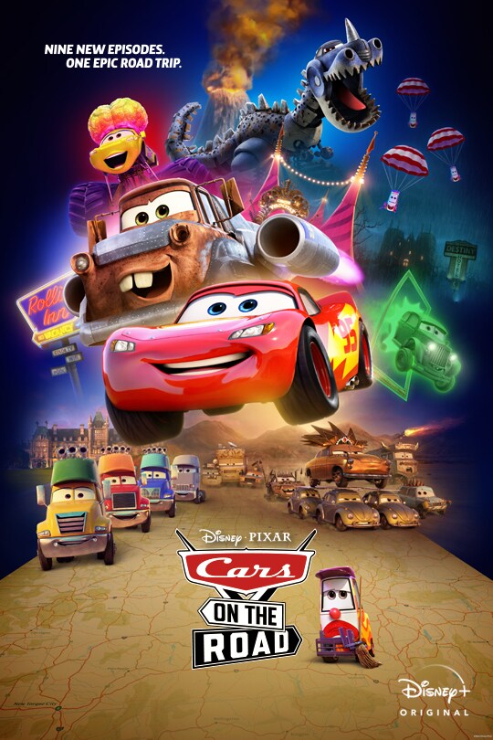 Disney and Pixar Cars Road Trip Mater & Road Trip Lightning McQueen 2