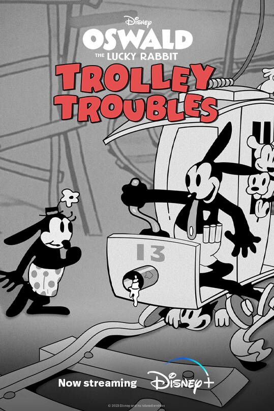 Disney | Oswald the Lucky Rabbit | Trolley Troubles | Now Streaming | Disney+