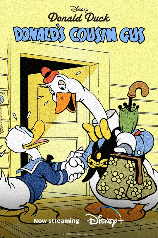 Disney | Donald Duck | Donald's Cousin Gus | Now Streaming | Disney+