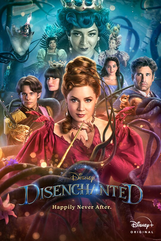 The poster art for the film Disenchanted (2022).