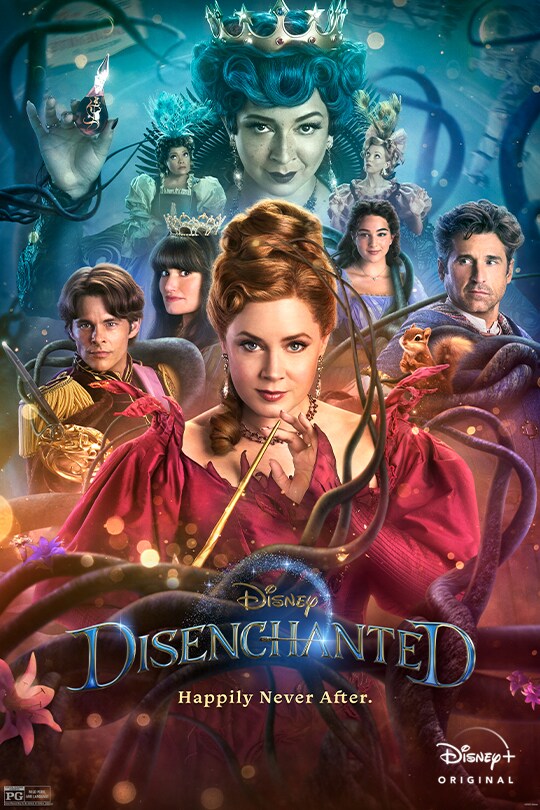 Disney | Disenchanted | Happily Never After. | Disney+ Original | movie poster