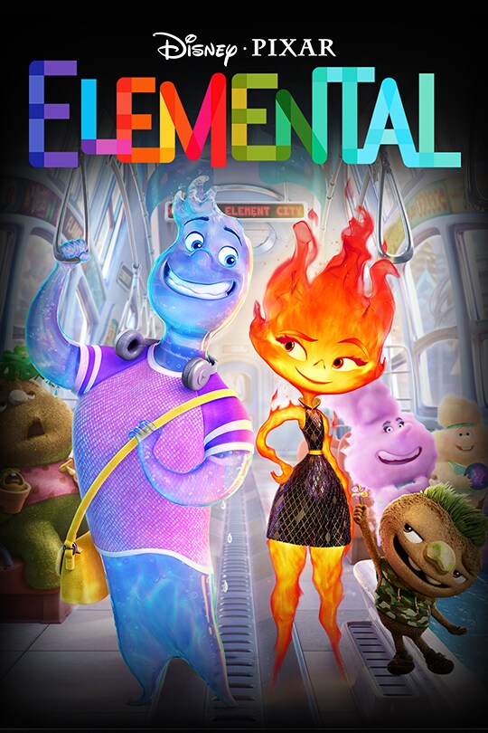 Disney and Pixar's Elemental, streaming on Disney+