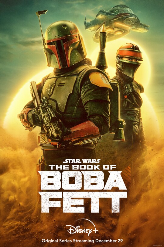 Star Wars: The Book of Boba Fett | Disney+ | Original series streaming December 29 | movie poster