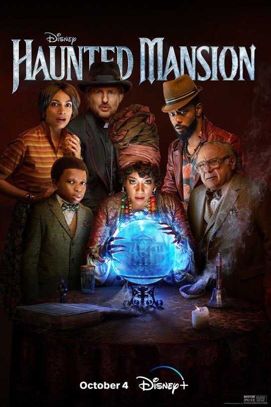 Disney Haunted Mansion | October 4 | Disney+ | movie poster