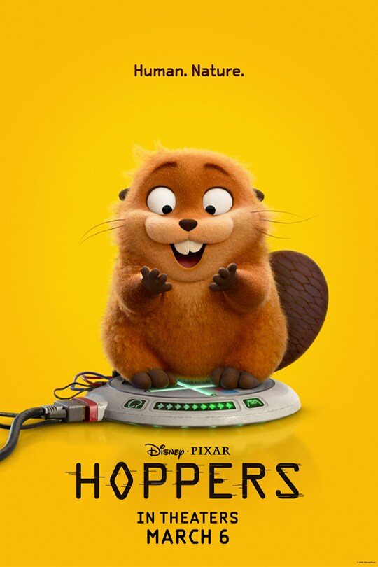 Human. Nature. | Disney•Pixar | Hoppers | In theaters March 6 | movie poster