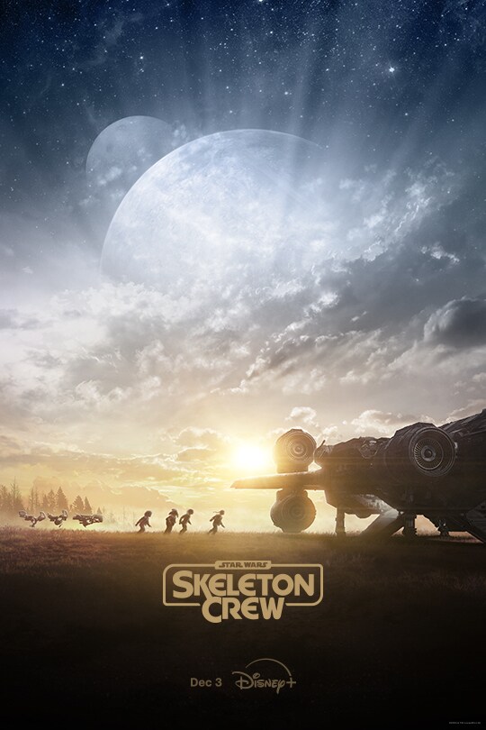 Star Wars: Skeleton Crew | Dec 3 | Disney+ | movie poster