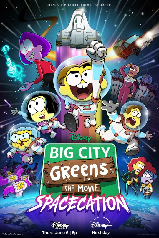 Big City Greens The Movie: Spacecation | Poster Artwork | Disney+