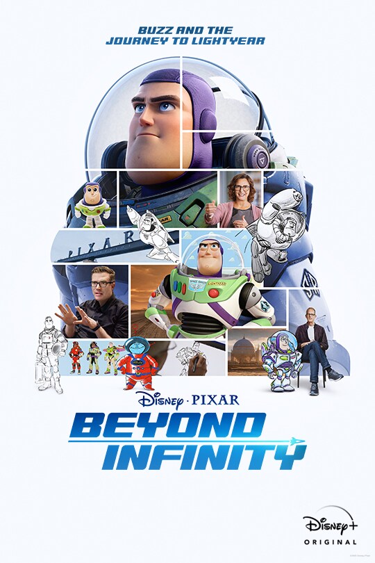 Buzz and the Journey to Lightyear | Disney-Pixar | Beyond Infinity | Disney+ Original | movie poster