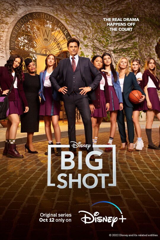 Disney | Big Shot | Original Series Oct 12 only on Disney+ | poster