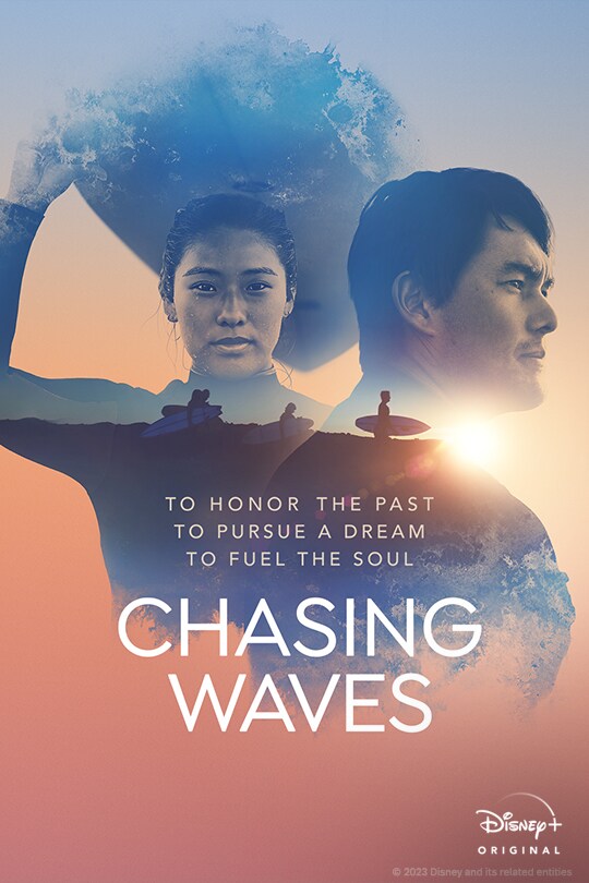 To honor the past, to pursue a dream, to fuel the soul | Chasing Waves | Disney+ Original | poster