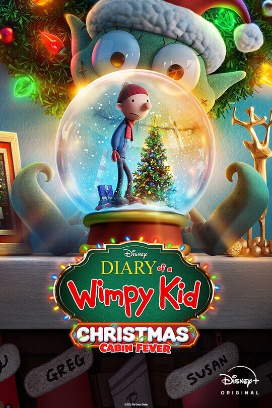 Disney | Diary of a Wimpy Kid Christmas: Cabin Fever | Disney+ Original | movie poster