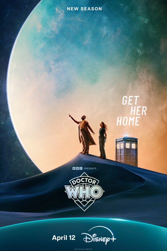 New Season | Get Her Home | BBC presents Doctor Who | April 12 Disney+ | poster image