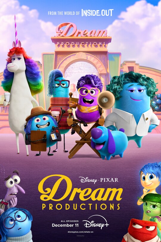 Disney•Pixar | Dream Productions | From the world of Inside Out | movie poster