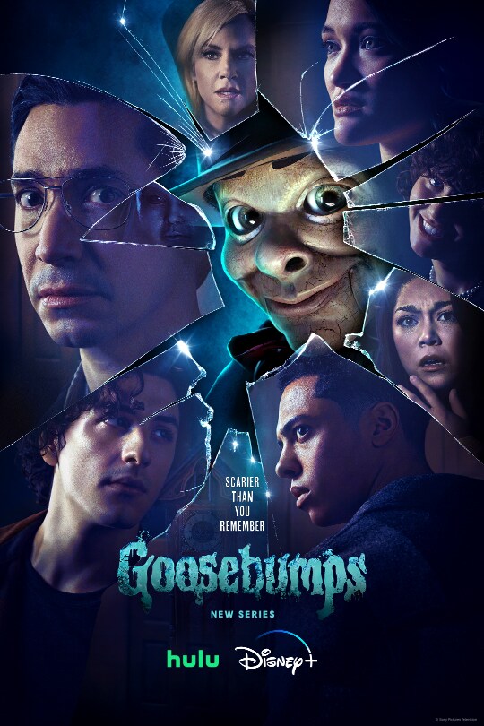 Scarier than you remember | Goosebumps | New series | Hulu | Disney+ | Friday Oct 13th | movie poster