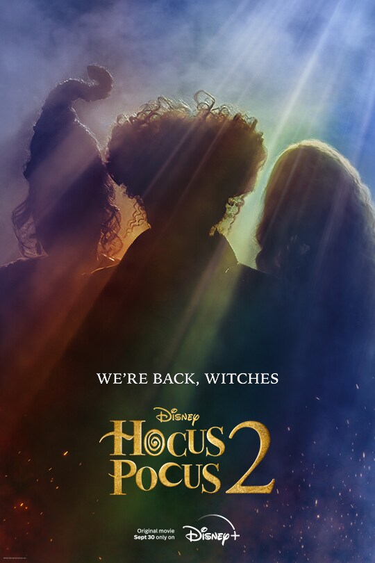 We're back, witches | Disney | Hocus Pocus 2 | Original movie Sept 30 only on Disney+ | movie poster