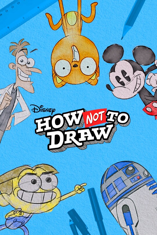 How Not To Draw | Poster Artwork | Disney+
