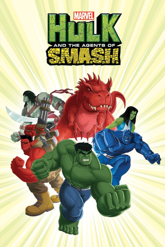 Hulk and the Agents of S.M.A.S.H. | Poster Artwork | Disney+
