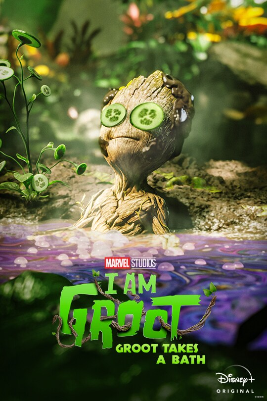 Marvel Studios | I Am Groot | Groot Takes a Bath | Disney+ Original | poster