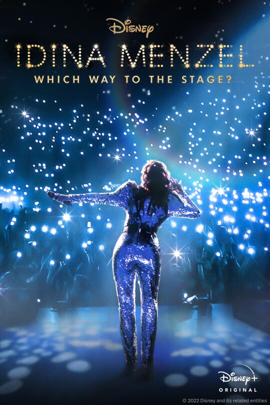 Disney | Idina Menzel: Which Way to the Stage? | Disney+ Original | movie poster