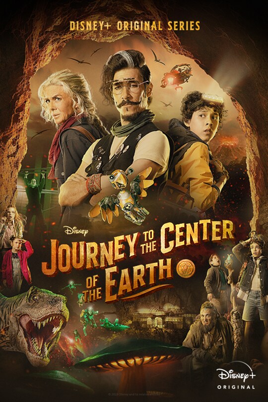 Disney+ Original series | Disney | Journey to the Center of the Earth | Disney+ Original | poster