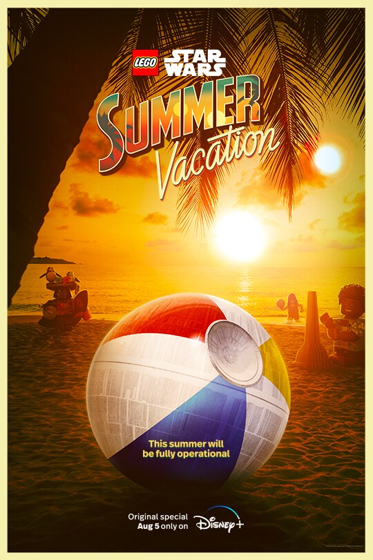 LEGO Star Wars: Summer Vacation | This summer will be fully operational | Original special Aug 5 only on Disney+ | movie poster