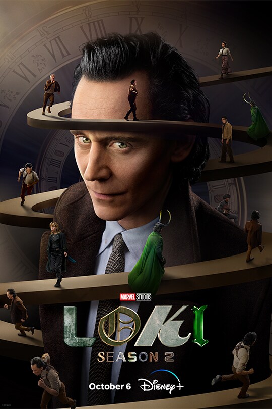 Marvel Studios | Loki | Season 2 | October 6 | Disney+ | poster