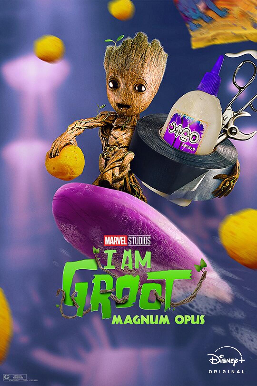 Marvel Studios | I Am Groot | Magnum Opus | Disney+ Original | poster