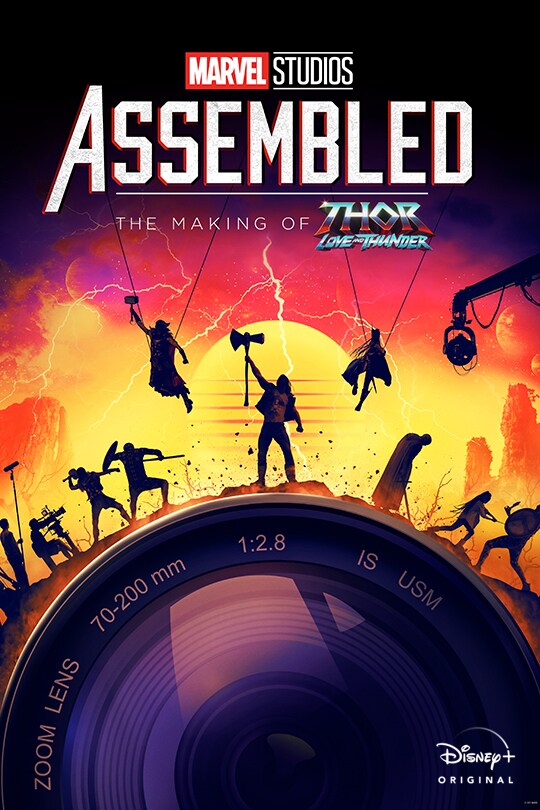 Marvel Studios Assembled: The Making of Thor: Love & Thunder (2022) poster.