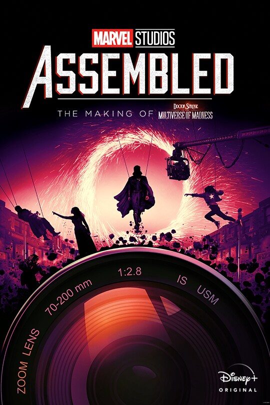 Marvel Studios' Assembled: The Making of Dr. Strange in the Mulitiverse of Madness | Disney+ Original | poster