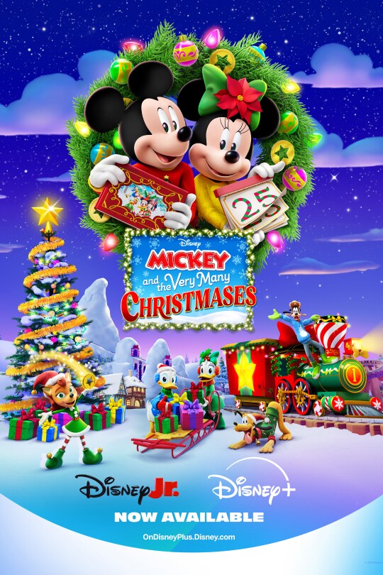 Mickey and the Very Many Christmases | Disney | Poster Artwork